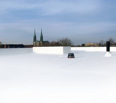 Insulation flat roof Laval Montreal