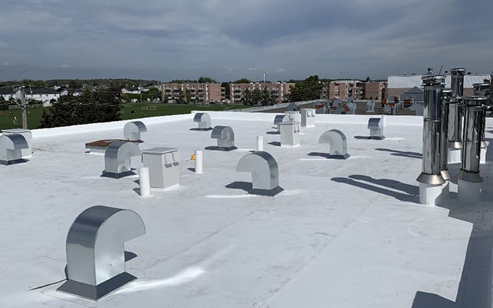 TPO roof Montreal, Laval