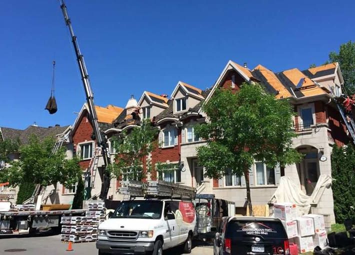 Toiture bardeaux couvreur Montréal-Nord.